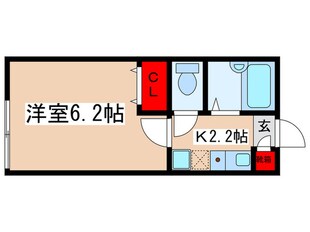 オウル－ジュ読売ランドの物件間取画像